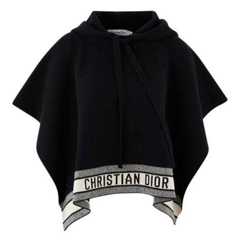 christian dior poncho